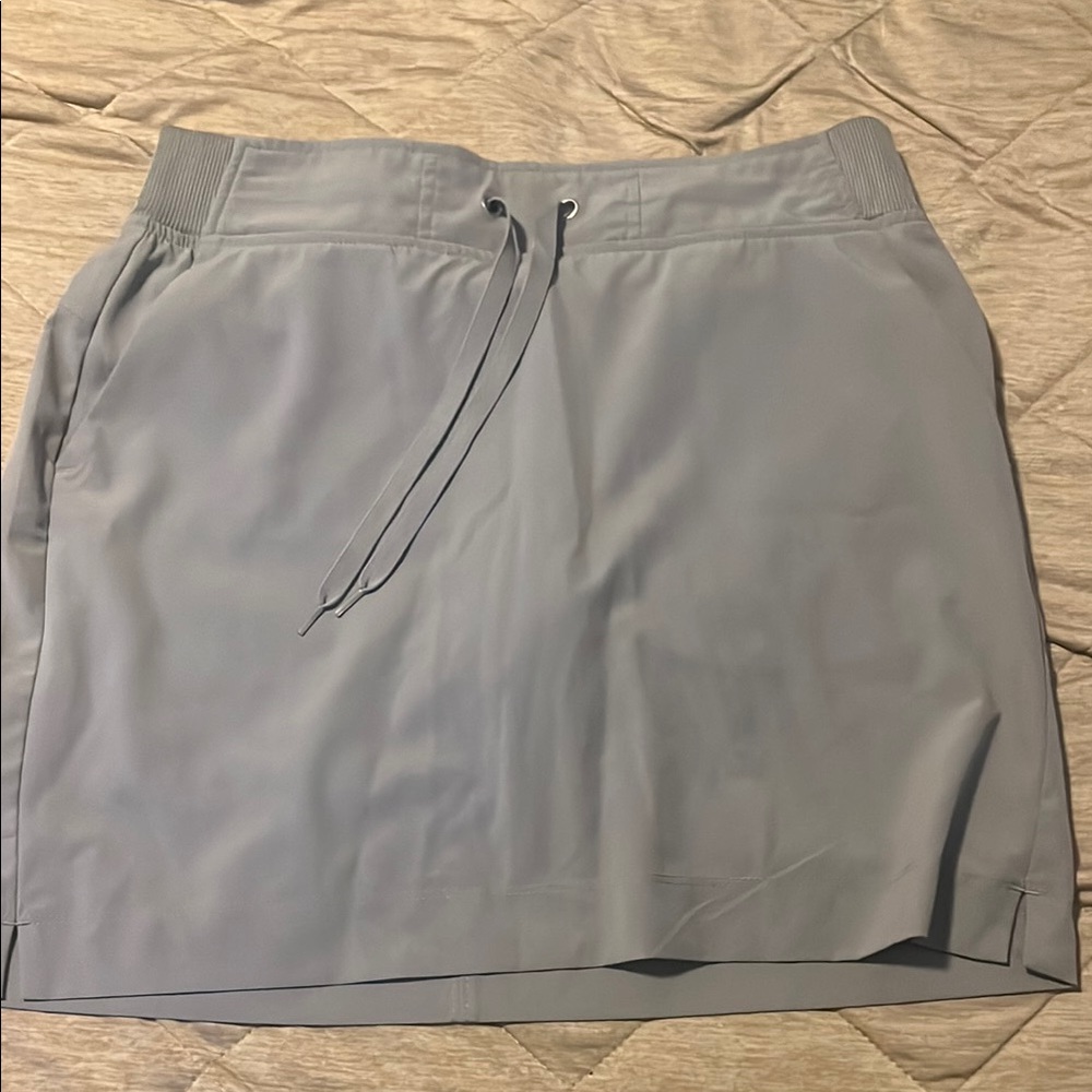 Women's Gray Athletic Skort